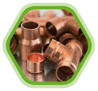 ASTM B466 UNS C70600 Tee ASTM B466 UNS C70600 Tee