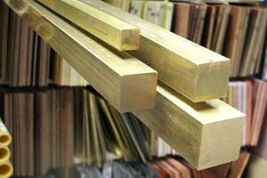 Brass Square Strips