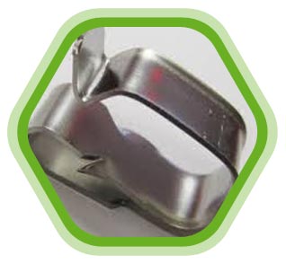 Galvanised Solar Power Cable Clips
