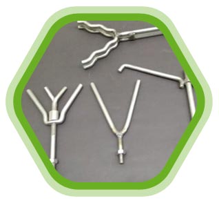 Refractory stud anchors