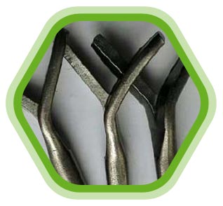 Refractory y anchors