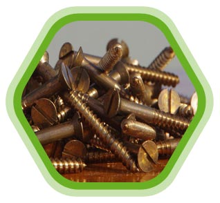 Silicon Bronze C651 wood screws