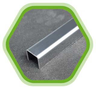 SS 316 U Shape Inlay Strips