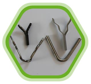 SS refractory anchors
