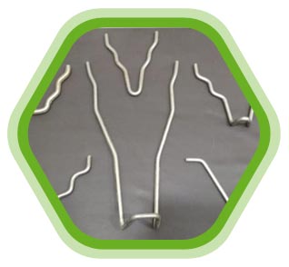 SS refractory brick anchors