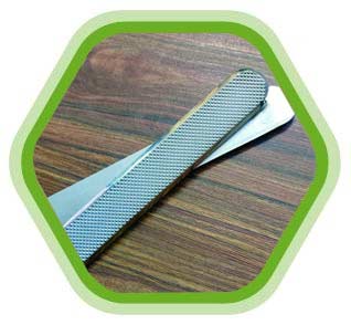 Stainless Steel 316 self adhesive tactile strips