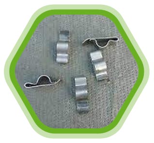 Stainless Steel 316 Solar Wire Clips