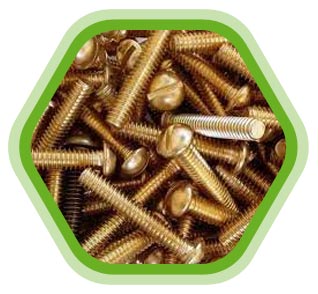 UNS C65100 Lag bolts UNS C65100 Lag bolts