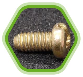 UNS C65100 Phillips Head Screws
