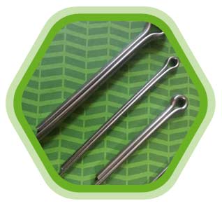 UNS N02200 Heavy Duty Cotter Pins UNS N02200 Heavy Duty Cotter Pins