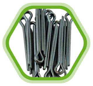 UNS N02201 Large Cotter Pin UNS N02201 Large Cotter Pin