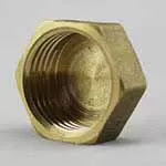 Brass Threaded Cap