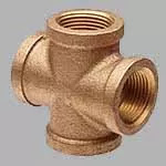 Brass Threaded Cross