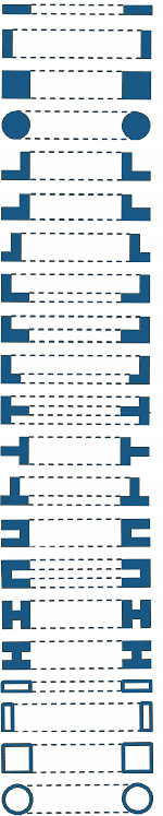 versions Flange versions