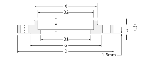 Socket Weld Class 150 (in Mm)
