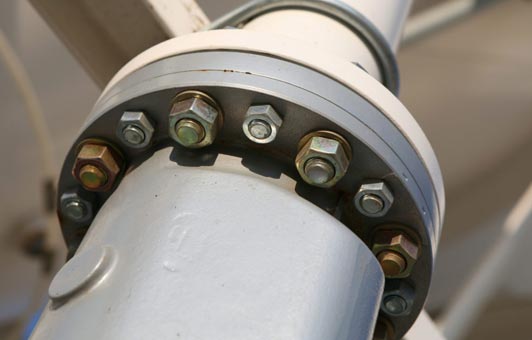 Flange in Industry